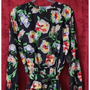 RALPH LAUREN COTTON FLORAL DRESS SIZE 22W NWT